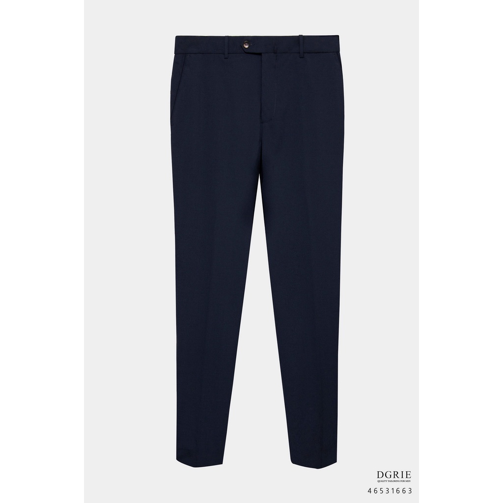 dgrie-premim-dark-navy-wool-spandex-pants-กางเกงสีกรมผ้าสแปนเด็กซ์