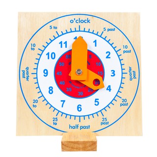 นาฬิกาไม้ (ภาษาอังกฤษ) , นาฬิกาของเล่น,สื่อการสอน , ของเล่นเสริมพัฒนาการ, ของเล่นเด็กอนุบาล, สื่อการสอนเด็กอนุบาล