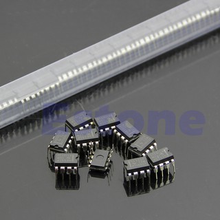 CRE✿ 50Pcs NE555 NE555P DIP-8 SINGLE BIPOLAR TIMERS IC