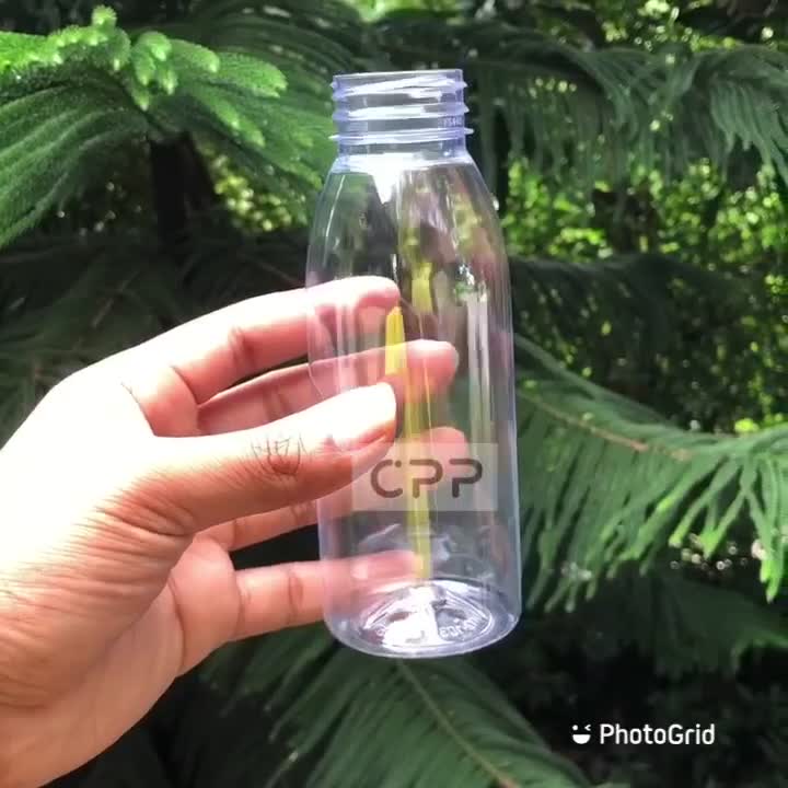 ขวดพลาสติก-ขวดกลม-ปากกว้าง-250cc-250ml-ปากกว้าง-34-มม-ขวด-pet-พร้อมฝา-250-ml-250-cc