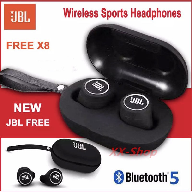 JBL TWS FREE X8 5.0 EDR TWS Bluetooth 5.0 Shopee Thailand