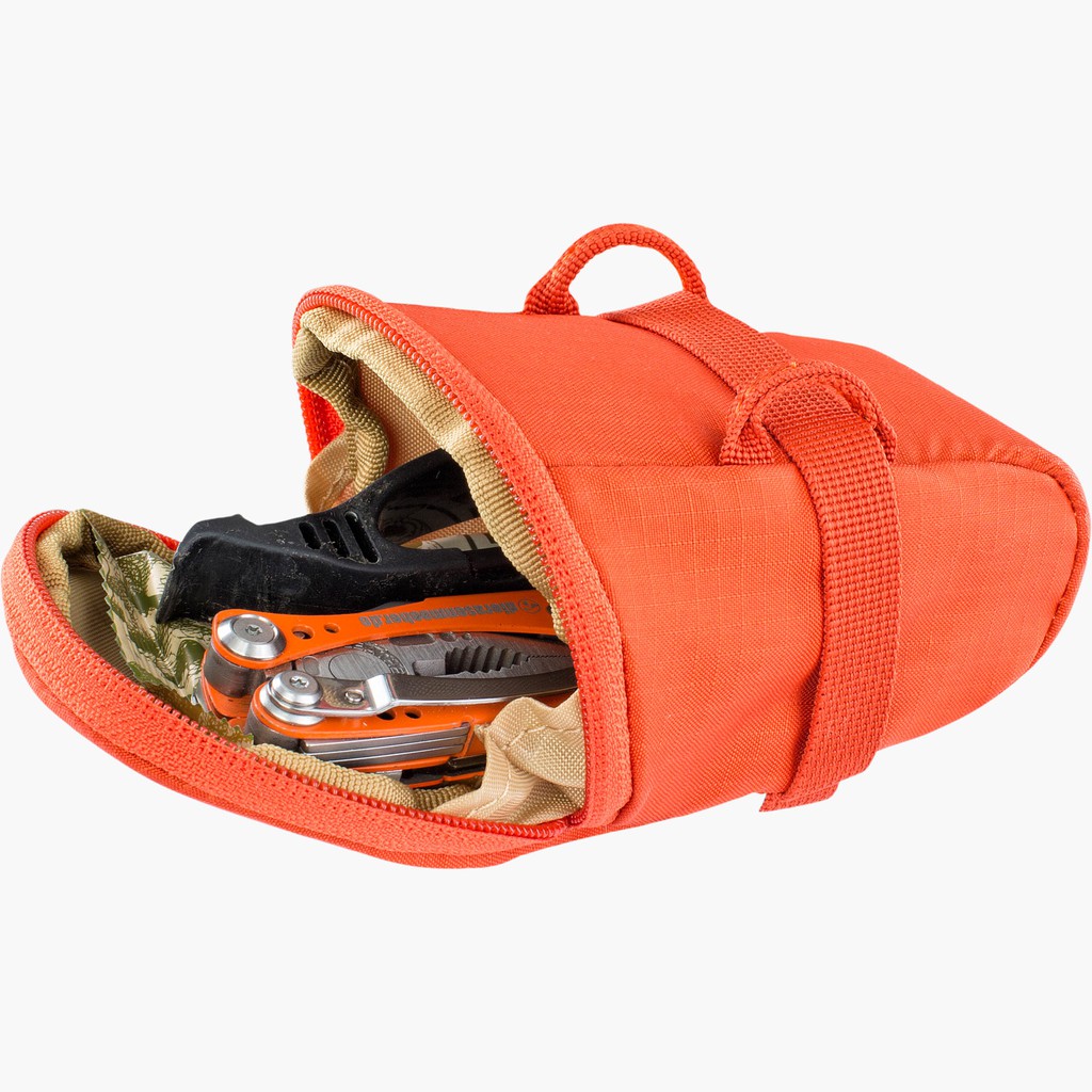 กระเป๋าจักรยานใต้เบาะ-evoc-seat-bag-orange-size-s-m