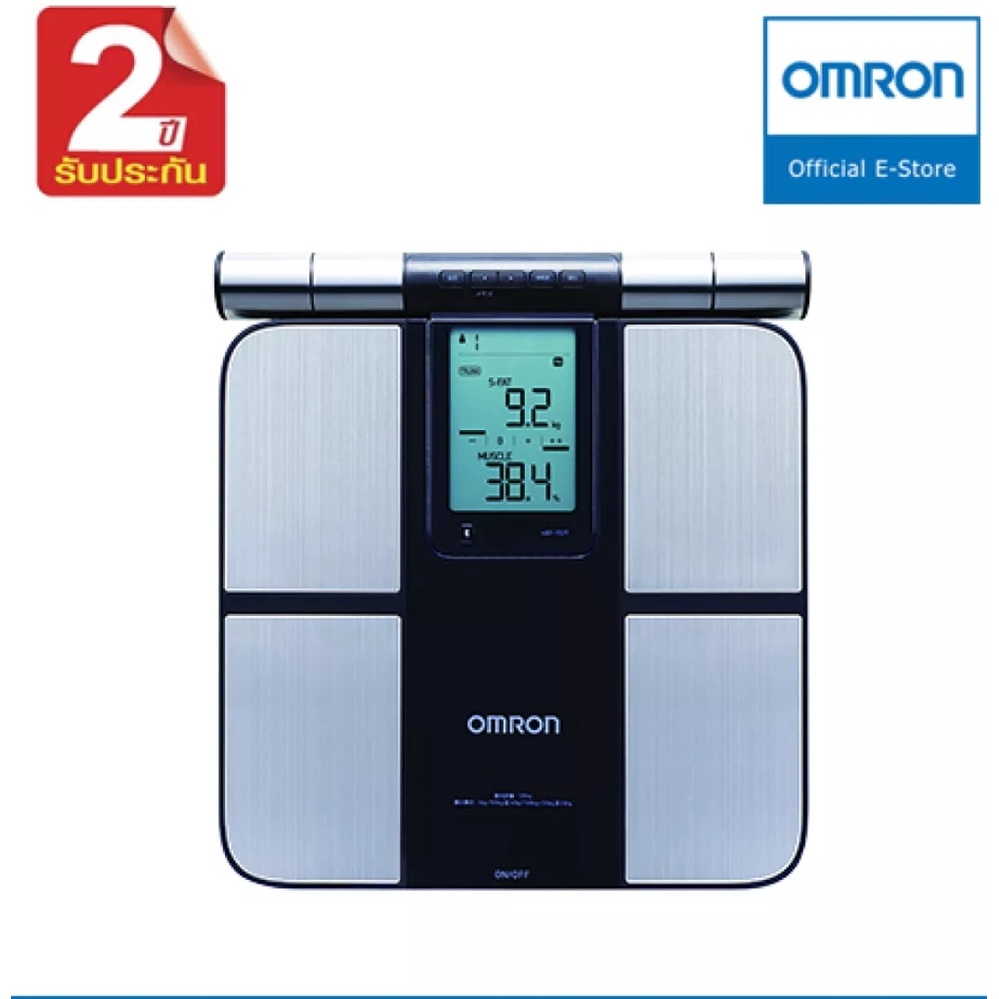 omron-เครื่องวัดองค์ประกอบร่างกาย-เครื่องชั่งน้ำหนักวัดไขมัน-รุ่น-hbf-702t-เชื่อมต่อผ่านแอพได้-รับประกันศูนย์