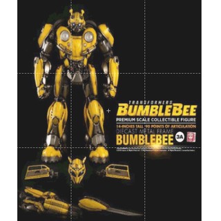 [Ready Stock] ThreeZero Transformers Bumblebee Premium Scale DLX Bumblebee Action Figure