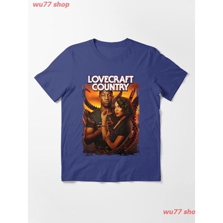 2022 Lovecraft Country Essential T-Shirt เสื้อยืด ดพิมพ์ลาย ดผ้าเด้ง คอกลม cotton ความนิยม discount Unisex