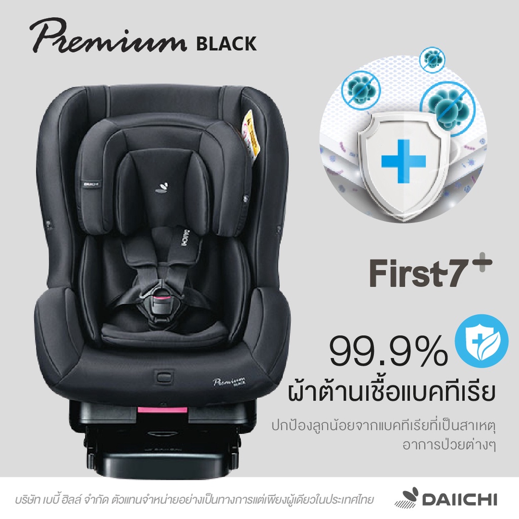 ภาพสินค้าDaiichi Fabric First7 Plus เซ็ตผ้าสำหรับคาร์ซีทรุ่น First 7 Plus จากร้าน babyhills บน Shopee ภาพที่ 2