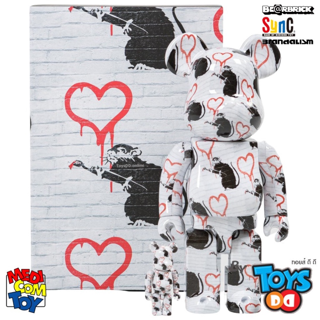 Be@rbrick 1000% 400% & 100% Love Rat | Shopee Thailand Be@rbrick 1000% 400% & 100% Love Rat | Shopee Thailand