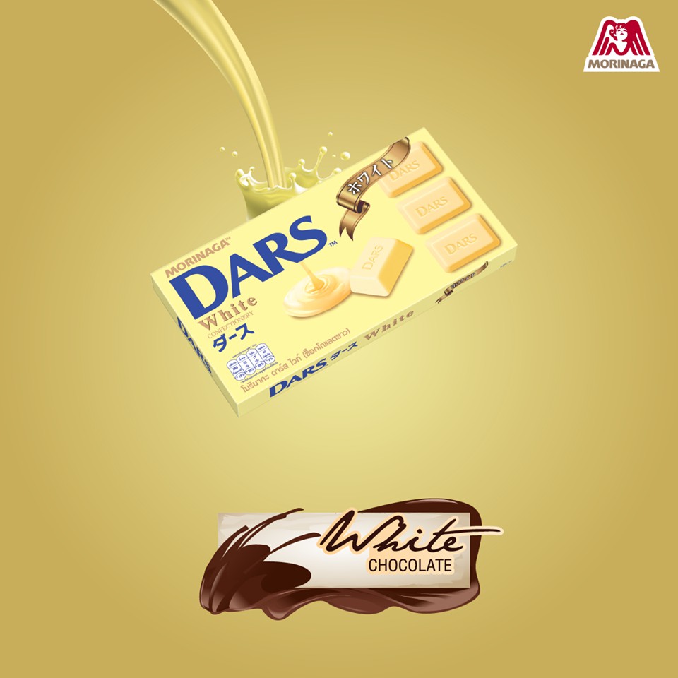 โมรินากะ-ดาร์-dars-chocolate-ช็อกโกแลตนำเข้าจากญี่ปุ่น-มี-5-รสชาติ