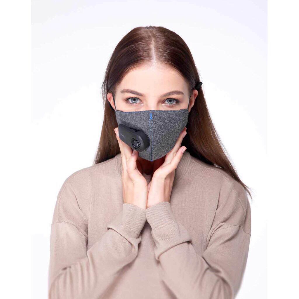 Purely New Air System Mask - หน้ากาก PM2.5 แบบมีพัดลม | Shopee Thailand