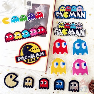 ❣️ แผ่นแพทช์รีด: Game Pacman ❣️แผ่นแพทช์ ลายตัวอักษร Diy สําหรับติดตกแต่งเสื้อผ้า 1 ชิ้น