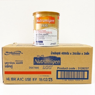 ภาพขนาดย่อของภาพหน้าปกสินค้าNutramigen นูตรามิเยน นมผง เอนฟา สำหรับ เด็กที่แพ้โปรตีนนมวัว และการดูดซึมแลคโตส Enfa ขนาด 400 กรัม 6 กระป๋อง จากร้าน doodeemilkshop บน Shopee