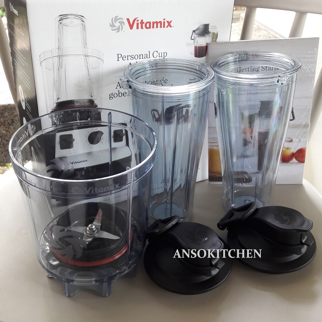 Vitamix Personal Cup Adapter อะแดปเตอร์แก้วปั่นพร้อมใบมีด สำหรับวาง