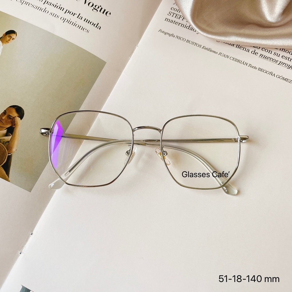 ภาพหน้าปกสินค้าแว่นสายตาสั้น แว่นกรองแสง สายตาปกติและสายตาสั้น -0.50 ถึง -4.00 (7523) จากร้าน glasses.cafe บน Shopee
