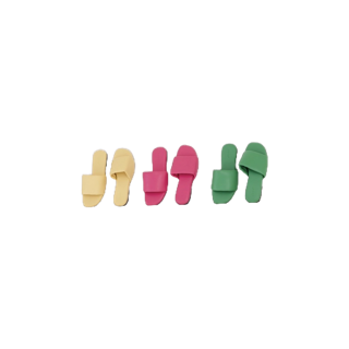 โปรโมชั่น : กรอก 66267s ลด 30.- Bubble gum รองเท้าแตะแฟชั่น สีสันสดใส
