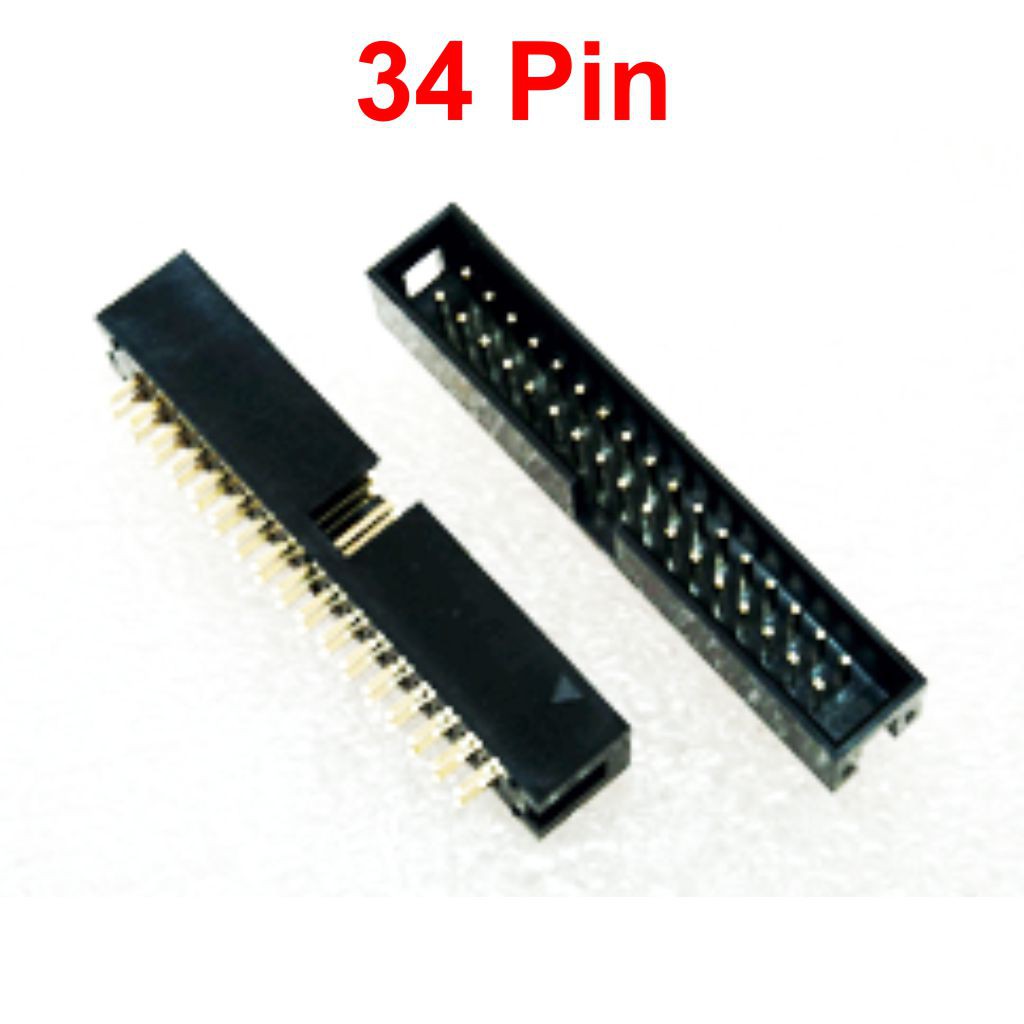 ขั้วเฮดเดอร์ ตัวผู้ขาตรง Box Header Connector ST | Shopee Thailand