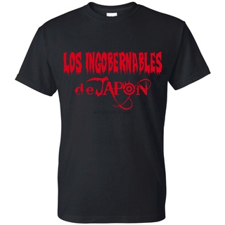 [S-5XL] เสื้อยืดคอกลม พิมพ์ลาย Los Ingobernables de Japon MF- NJPW สไตล์ญี่ปุ่น พลัสไซซ์ สําหรับผู้ชาย