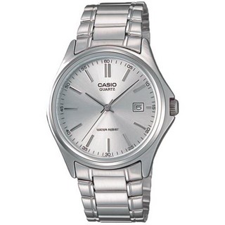 สินค้า Casio นาฬิกาข้อมือผู้ชาย สีเงิน/ขาว สายสแตนเลส รุ่น MTP-1183A-7ADF,MTP-1183A-7A,MTP-1183A