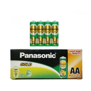 ถ่าน Panasonic gold ได้4ก้อน ยกแพ็ค ถ่านAA ถ่าน AAA ถ่าน3A ถ่านก้อน ถ่านวิทยุ ถ่านของเล่น ถ่านAA ถ่านAAA ถ่านแพ็ค