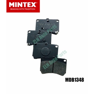 Mintex ผ้าเบรคหน้า (ของอังกฤษ) (brake pad) มาสด้า MAZDA 323 GLX Colour Key (FWD) Typ.BF ปี 1985-1989