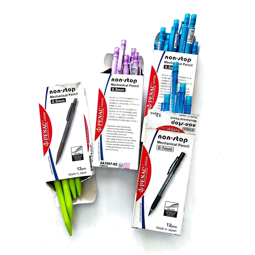 PENAC Brand [ประเทศญี่ปุ่น)]Mechanical Pencil 0.7mm - 1 ปากกา | Shopee ...