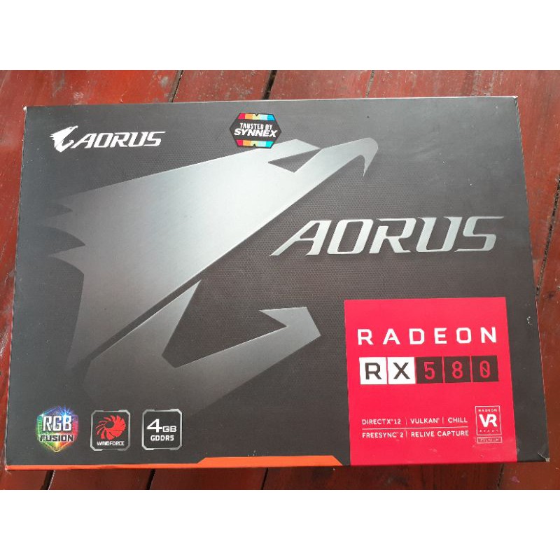 VGA Aorus Rx580 4GB BOX | Shopee Thailand