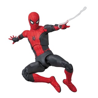 โมเดลฟิกเกอร์ Marvel Avengers Hero Spiderman Mafex No.113 ขนาด 15 ซม