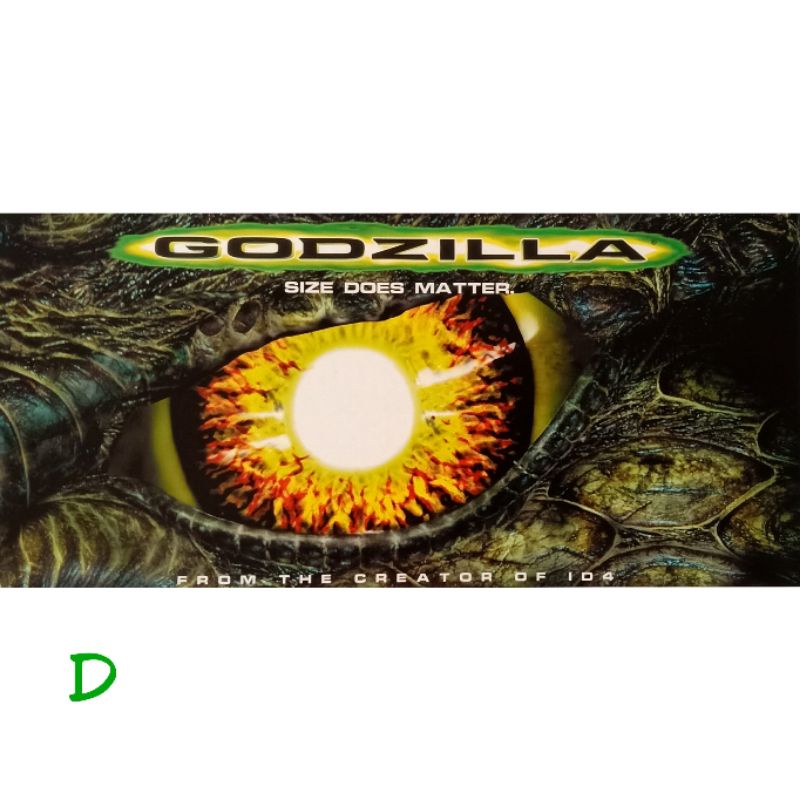 แฮนด์บิล-godzilla-1998-handbill-ใบปิดหนัง-มี-6-แบบให้สะสมจ้า