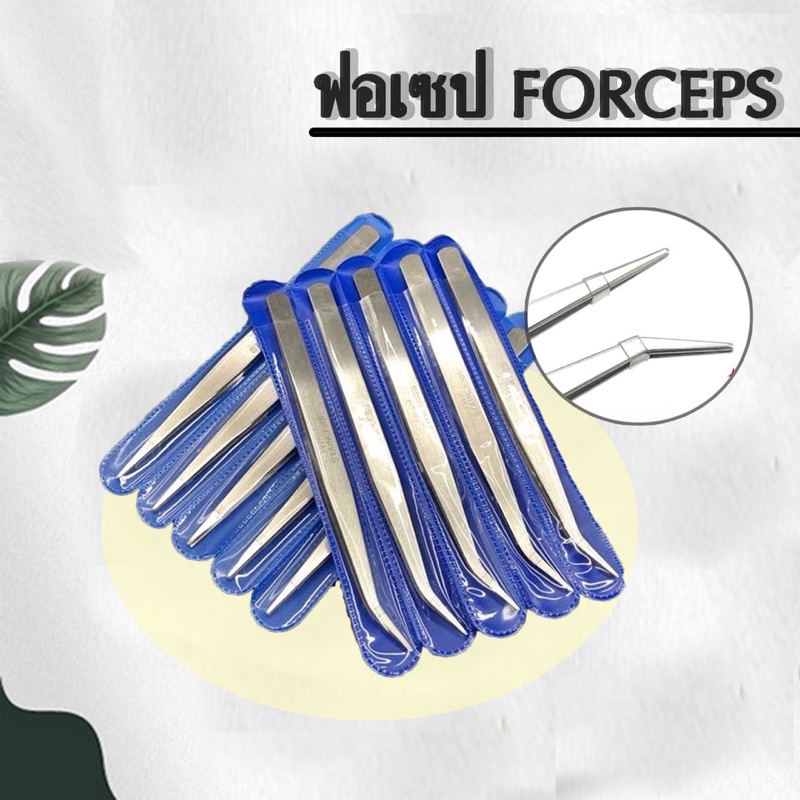 ราคาและรีวิวฟอร์เซป forceps ปากคีบ ปลายตรง ปลายงอ คีมหนีบอเนกประสงค์ คีบต้นกล้า