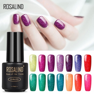 ภาพขนาดย่อของสินค้าRosalind โคมไฟ Led สีรุ้งสําหรับตกแต่งเล็บ 7 มล.