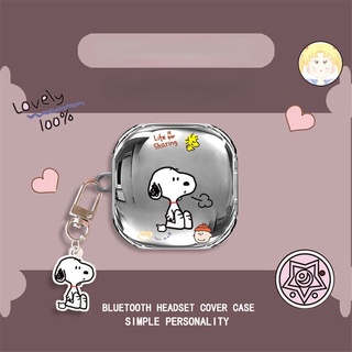 【จัดส่งรวดเร็ว】เคสหูฟัง แบบนิ่ม ลายการ์ตูนสุนัข Yugui และ Snoopy สําหรับ Samsung Galaxy Buds Live
