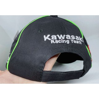 หมวกแก็ปทีมKawasaki Racing Team ส่งฟรี