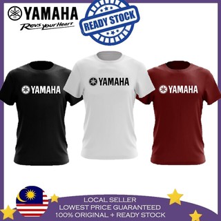 เสื้อยืด ผ้าฝ้าย 100% พิมพ์ลาย YAMAHA BAJU UNISEX