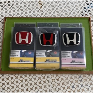 โลโก้ * Honda สำหรับติดพวงมาลัยรถยนต์ ( ขนาด* 5.3 x 4.5 cm ) รุ่นก่อนปี 07 ราคาต่อชิ้น