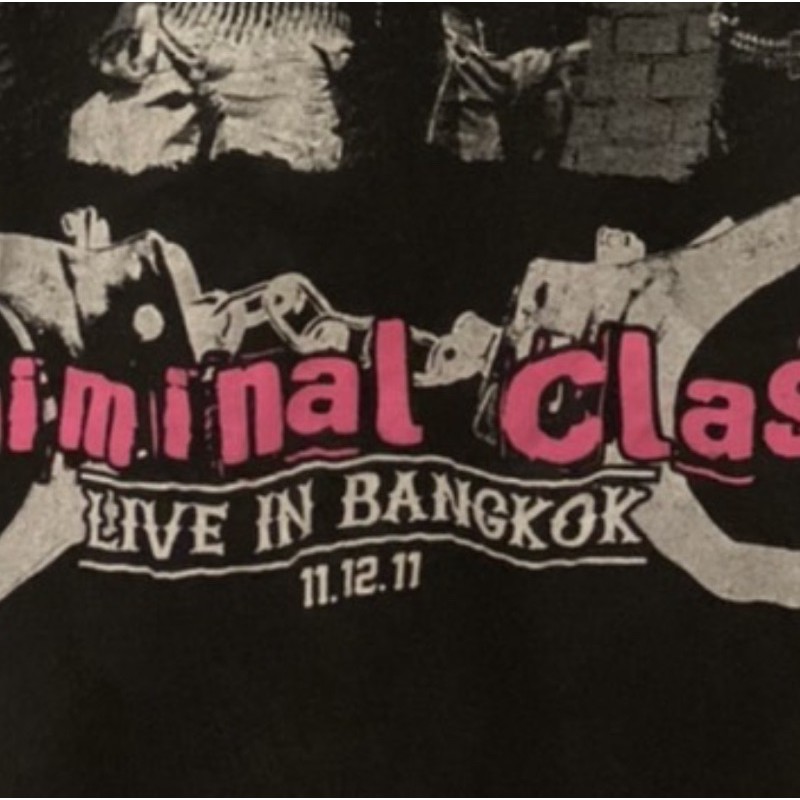 เสื้อยืดผ้าฝ้ายพิมพ์ลายขายดี-rare-the-casualties-bootleg-t-shirt-live-in-bangkok-2011