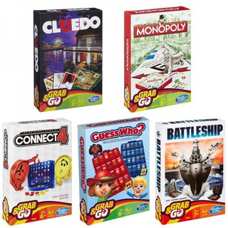 ภาพหน้าปกสินค้า(แท้) HASBRO Monopoly เกมส์เศรษฐี / Battleship เกมส์เรือรบ / Cluedo เกมส์นักสืบ/ Monopoly Deal - Bid พกพา EngVer ที่เกี่ยวข้อง