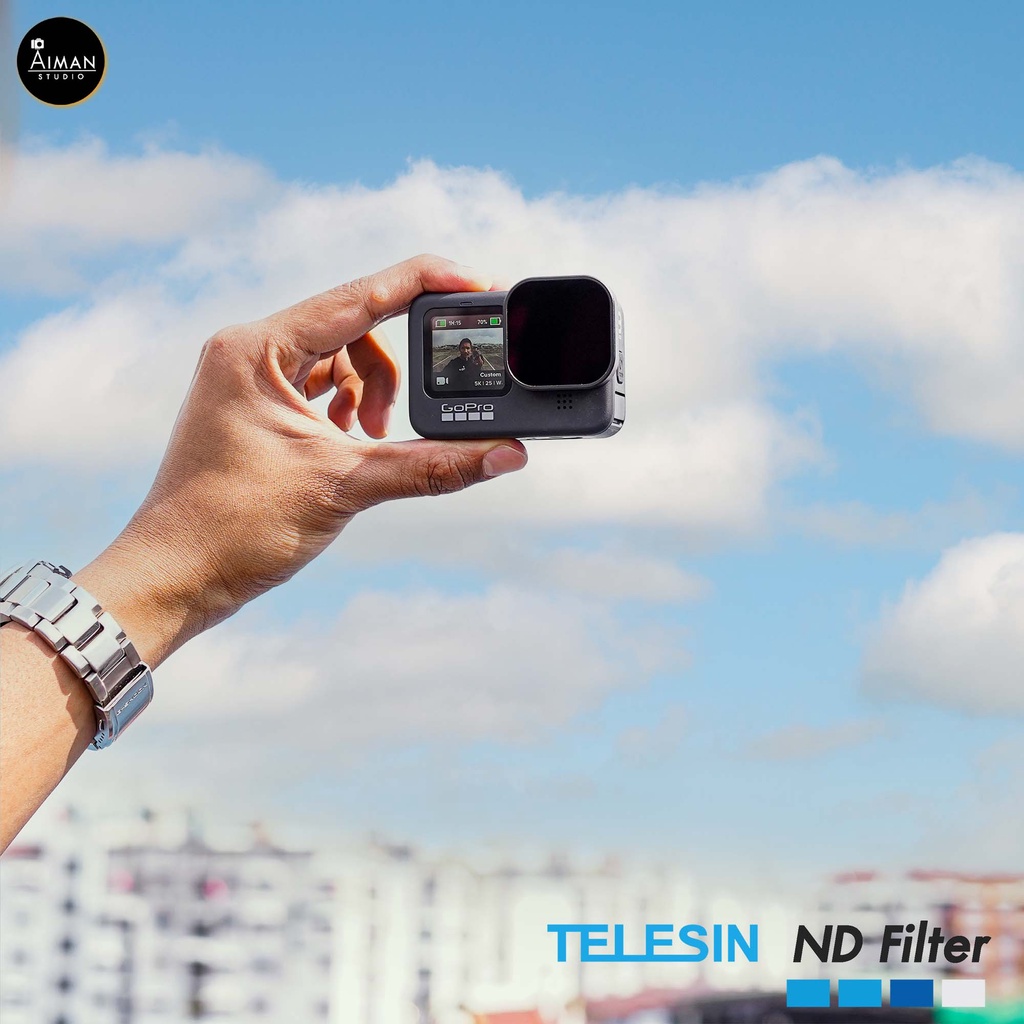 telesin-nd-filter-for-gopro-9-ฟิลเตอร์ลดแสงสะท้อน-สำหรับ-gopro-9