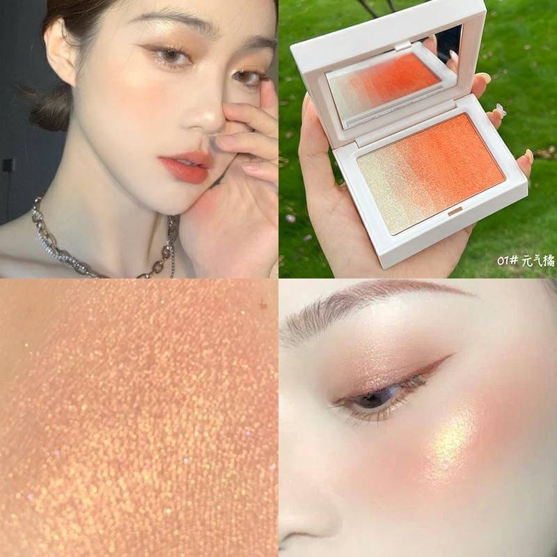 xuan color บลัชออน ปัดแก้มส้มวิ้งๆ สวย สว่าง ใส สไตล์เกาหลี | Shopee ...