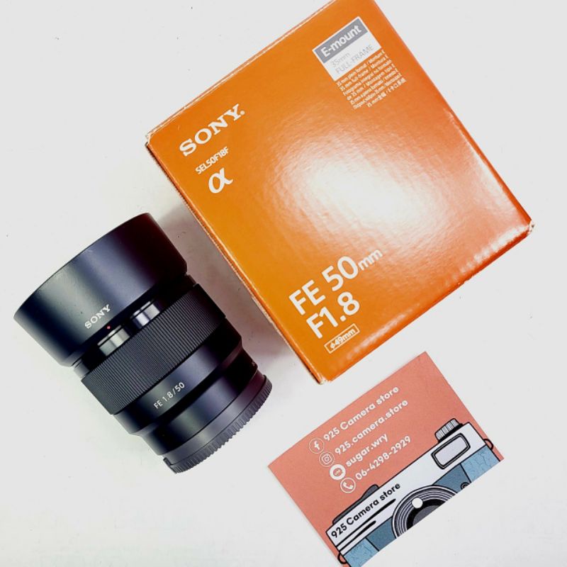 เลนส์-sony-fe50mm-f1-8