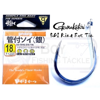 Gamakatsu SOI HOOK แหวนตะขอดีบุก สําหรับตกปลา