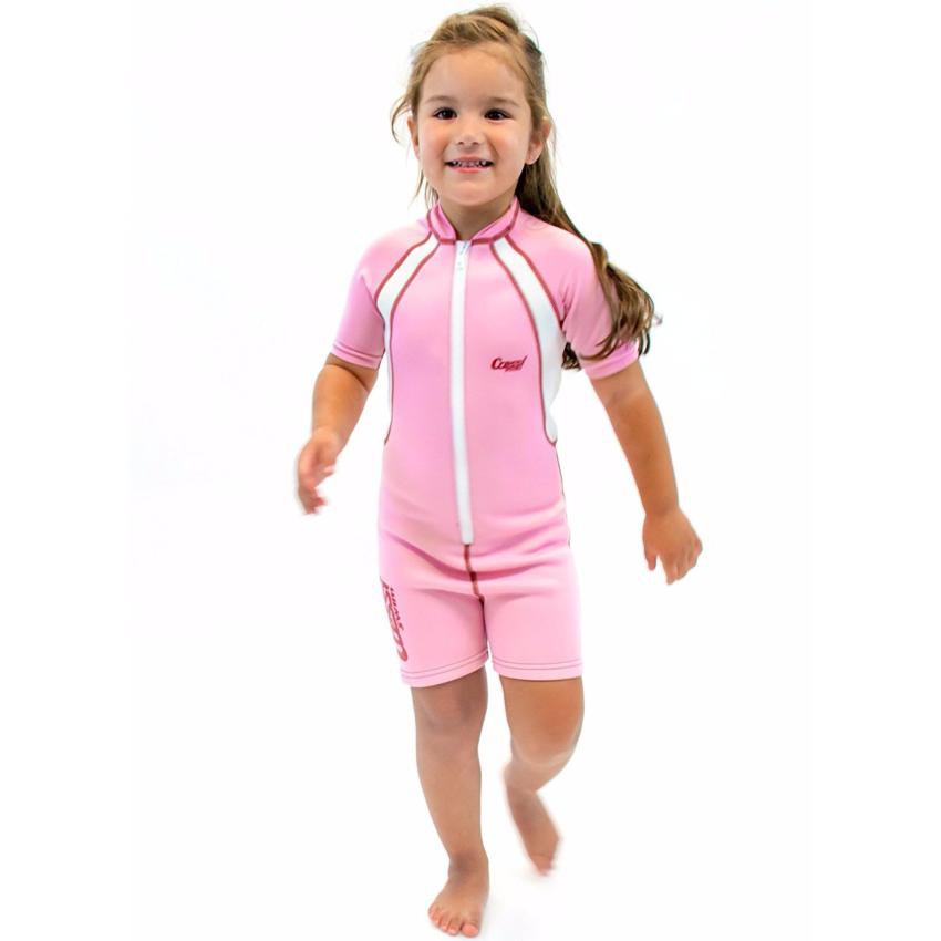 cressi-girls-shorty-pink-wetsuit-1-5-mm-เว็ทสูทดำน้ำ-เว็ทสูทสำหรับกีฬาทางน้ำ-สำหรับเด็ก