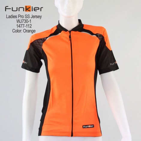 เสื้อจักรยานแขนสั้นผู้หญิง-funkier-wj-730-1-ส้ม