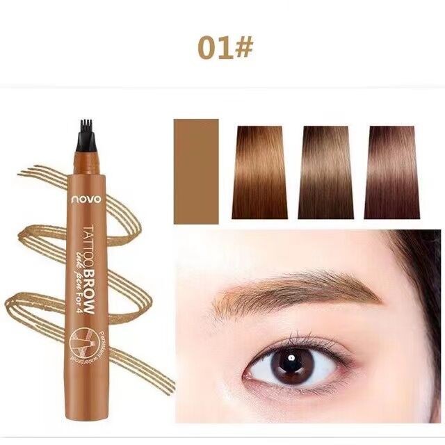 no-5247-novo-ดินสอเขียนคิ้วแทททู-ติดทน-เหมือนสักคิ้วสามมิติ-simulation-of-the-original-eyebrow-pencil