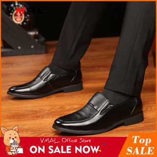 ภาพขนาดย่อของสินค้าVMAL ผู้ชายรองเท้าผู้ชายรองเท้าชุด , ธุรกิจและสันทนาการป่าสีดำ , สีน้ำตาล ( 38-44 )