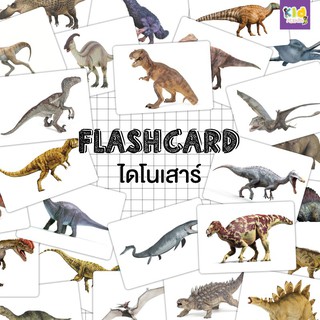 Flashcardแฟลชการ์ดไดโนเสาร์ (Dinosaur)