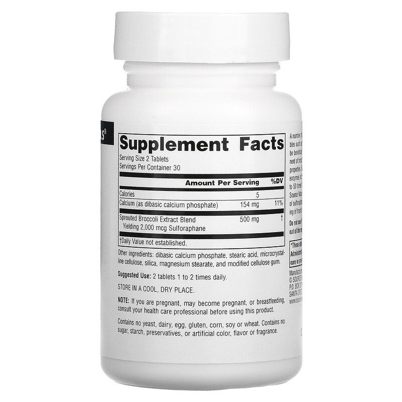 ส่งจากไทย-source-naturals-broccoli-sprouts-extract-250-mg-60-tablets