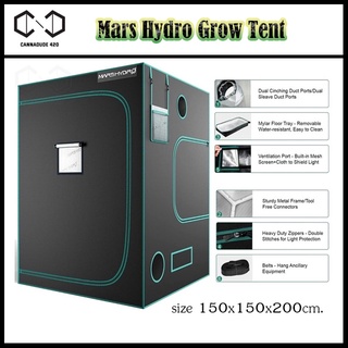 [ส่งฟรี] เต้นท์ปลูกต้นไม้คุณภาพจาก Mars Hydro ขนาด 150*150*200cm Hydroponic Grow tent จัดส่งจากไทย