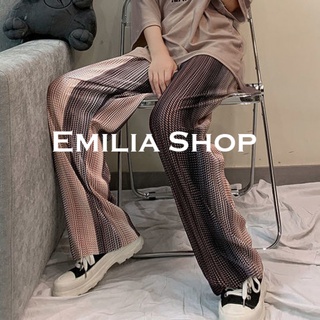 EMILIA SHOP  กางเกงขายาว กางเกงเอวสูง สไตล์เกาหลี 2022 ใหม่  พิเศษ ins ทันสมัย Chic ES220126 36Z230909