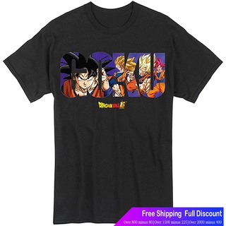 สุดยอดไฟ ดราก้อนบอลเสื้อยืดกีฬา Great Eastern Entertainment Dragon Ball Super-Goku Saiyan Levels Mens T-Shirt  คนดัง