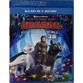 How to Train Your Dragon: The Hidden World/อภินิหารไวกิ้งพิชิตมังกร 3 (Blu-ray 3D + Blu-ray)