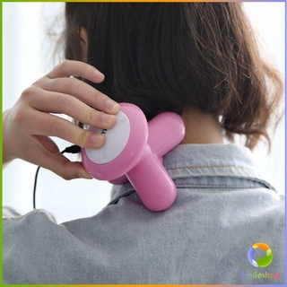 Smileshop ที่นวด 3 ขา ที่นวด นวดคอ บ่า ไหล่ หลัง ขนาดเล็ก Three Legged Mini Massager